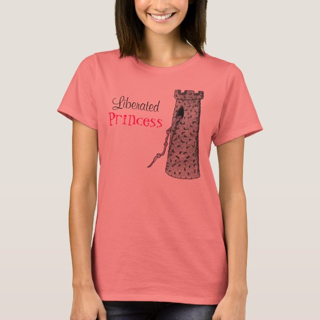 LIBERATED PRINCESS tee (Front)