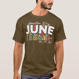 liberation day juneteenth celebrating 1865 T-Shirt