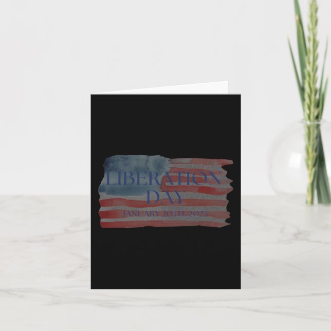 Liberation Day Trump 2025 2  Card (Front)