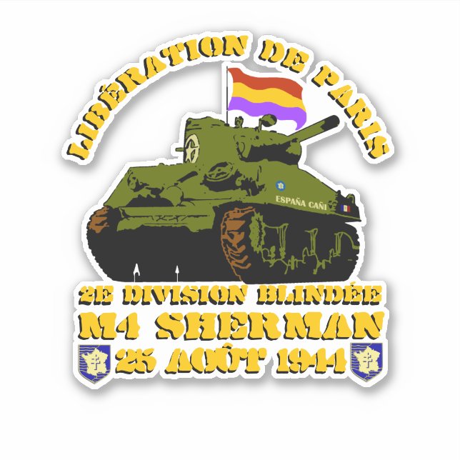 Libération de Paris M4 Sherman (Front)