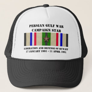 Liberation & Defence Of Kuwait CAMPAIGN Trucker Hat