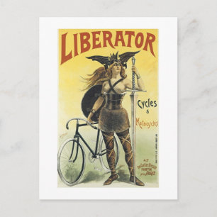 Liberator Cycles & Motorcycles Postcard