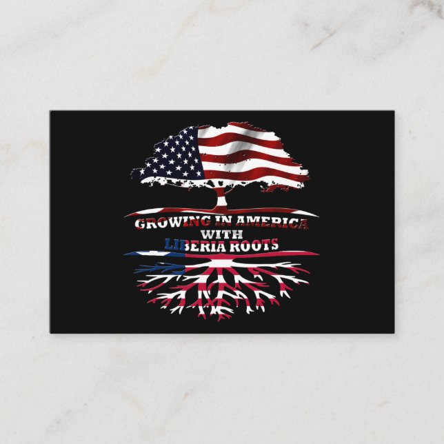 Liberia Business Card (Front)