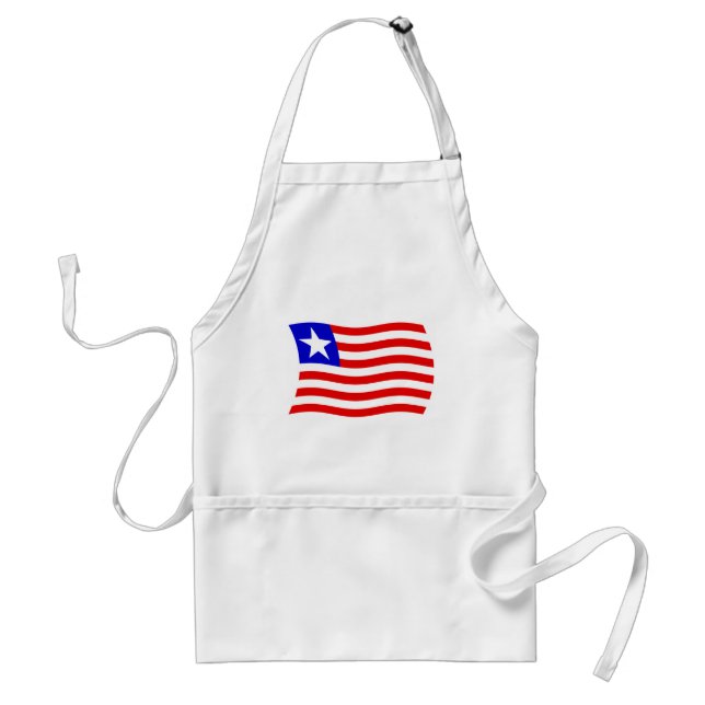Liberia Flag Apron (Front)
