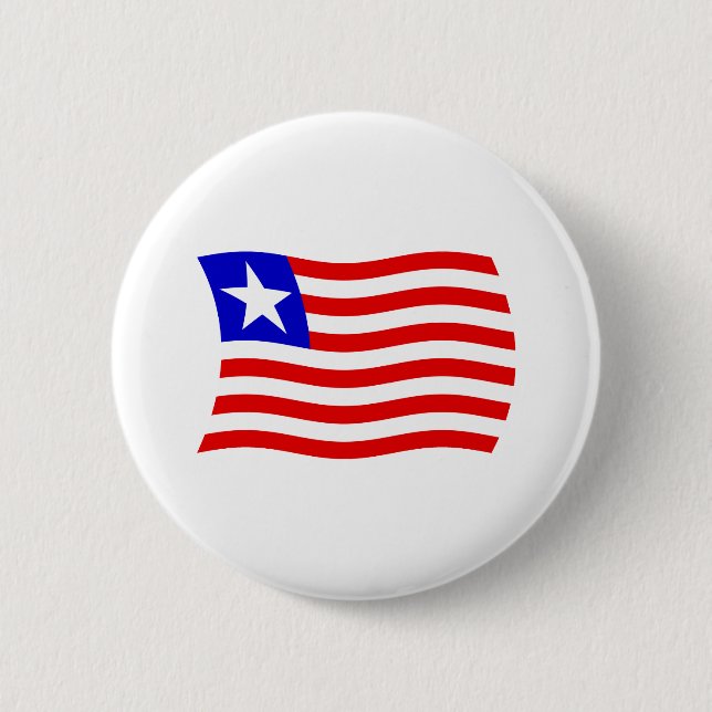 Liberia Flag Button (Front)