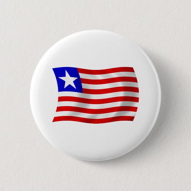Liberia Flag Button (Front)