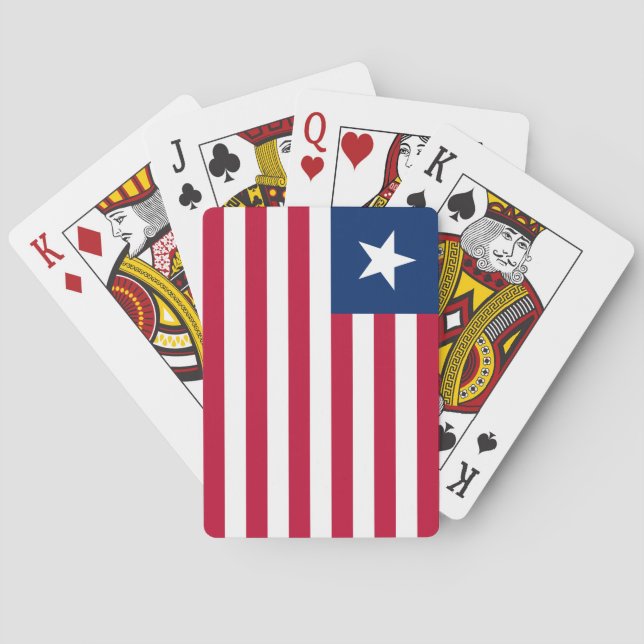 Liberia Flag Playing Cards (Back)