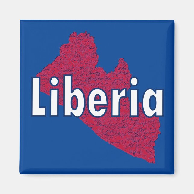 Liberia Magnet (Front)