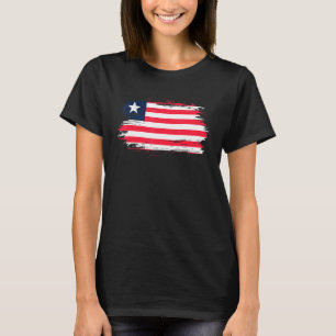Liberia Outfit  Liberia Flag Symbol  I Love Liberi T-Shirt