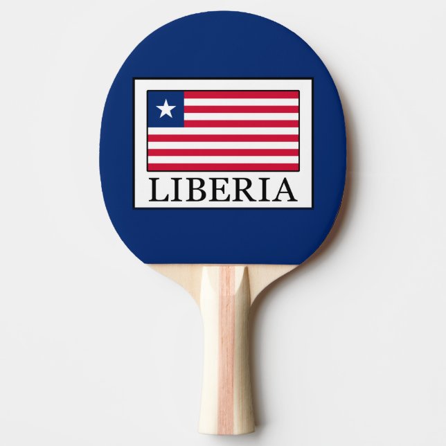 Liberia Ping Pong Paddle (Front)