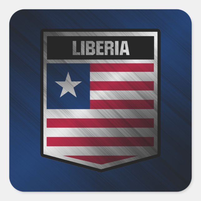 Liberia Square Sticker (Front)