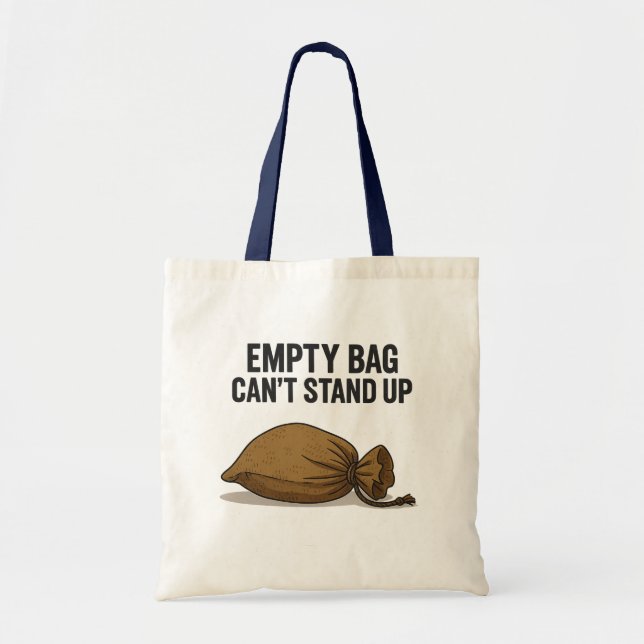 Liberian empty bag can’t stand tote bag  (Front)