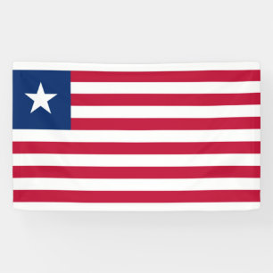 Liberian Flag (Liberia) Banner