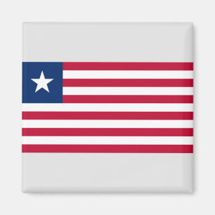 Liberian Flag (Liberia) Magnet