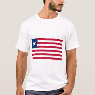 Liberian Flag (Liberia) T-Shirt