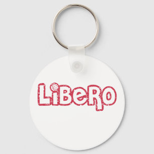 Libero Volleyball Key Ring