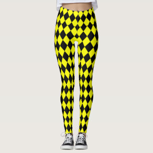 Libertarian alice pattern leggings