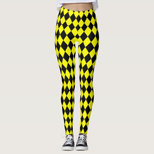 Libertarian alice pattern leggings (Front)