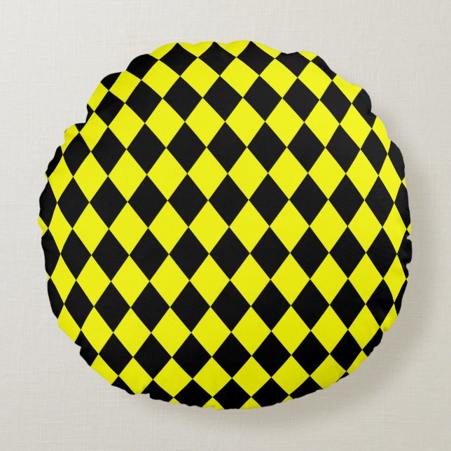 Libertarian alice pattern round cushion (Front)