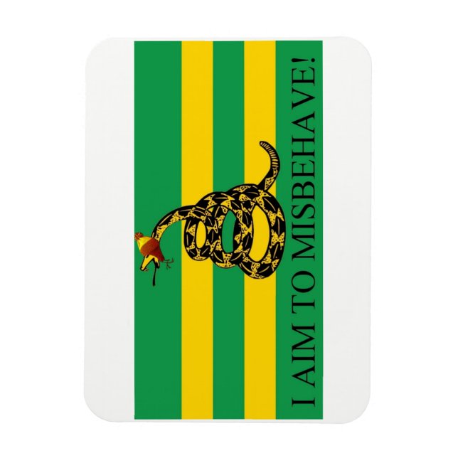 Libertarian and Firelfy Mashup Magnet (Vertical)