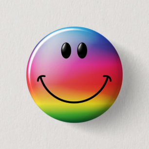 Libertarian Arcoiris - M1 3 Cm Round Badge