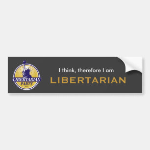 Libertarian bumper sticker