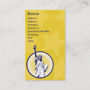 Libertarian - Business Card