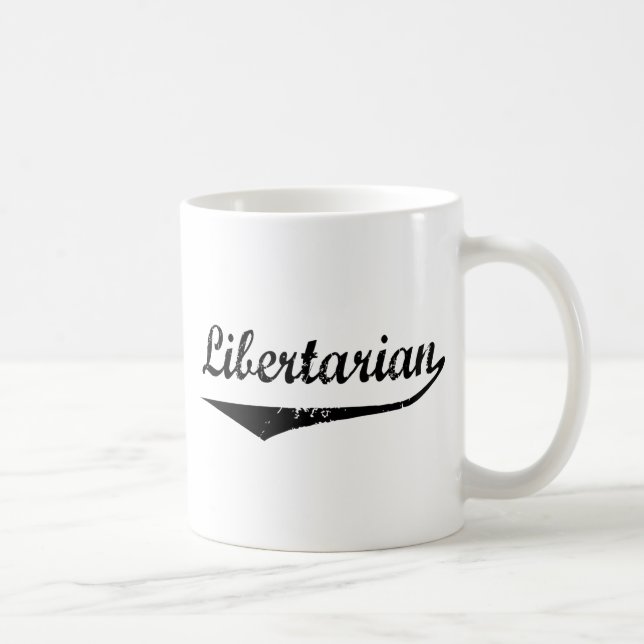 Libertarian Coffee Mug (Right)
