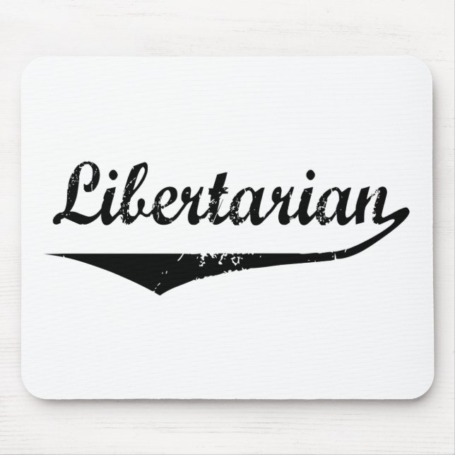 Libertarian Mouse Mat (Front)