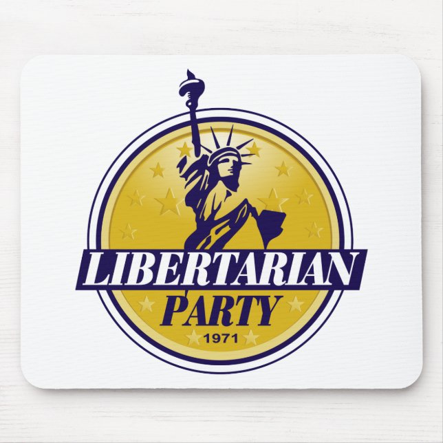 Libertarian Mouse Mat (Front)