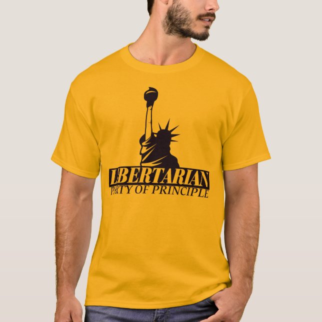 Libertarian Party of PrincipleT-shirt T-Shirt (Front)