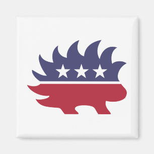 Libertarian Party Porcupine Symbol Magnet