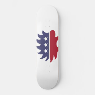 Libertarian Party Porcupine Symbol Skateboard