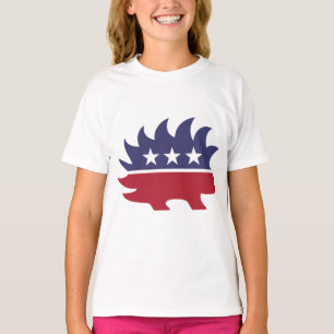 Libertarian Party Porcupine Symbol T-Shirt