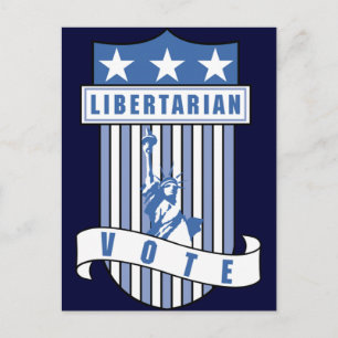 Libertarian Party Postcard