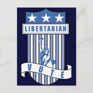 Libertarian Party Postcard