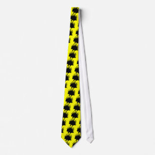 Libertarian porch - yellow background. tie
