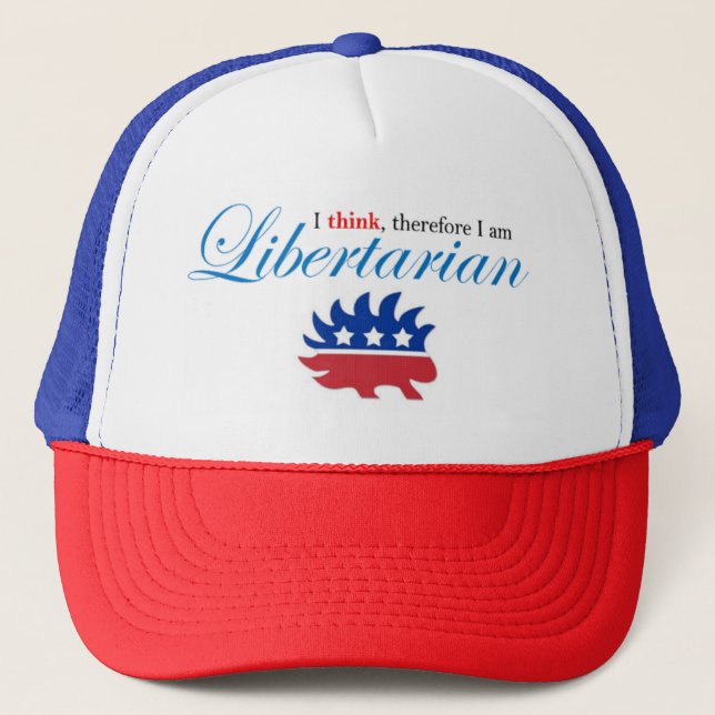 libertarian trucker hat (Front)