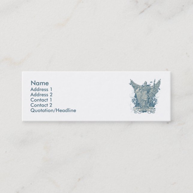 Libertas Blue Profile Card (Front)