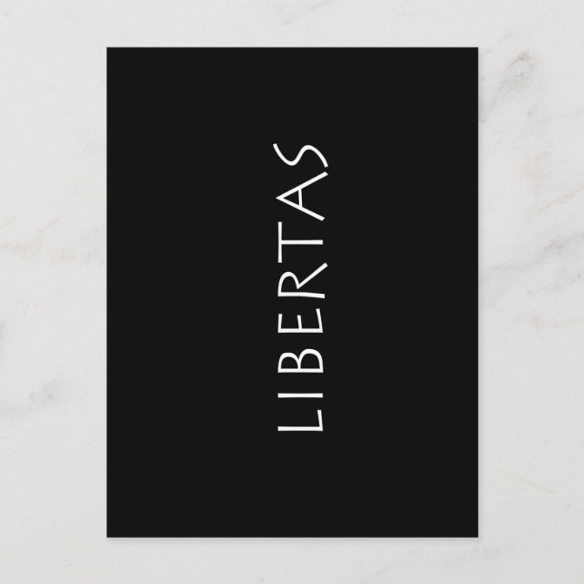 Libertas Postcard (Front)