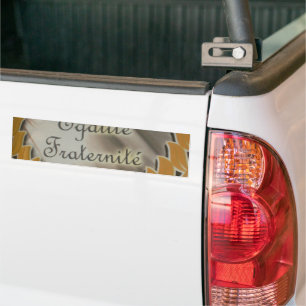 "Liberté, Égalité, Fraternité" French Republic  Bumper Sticker