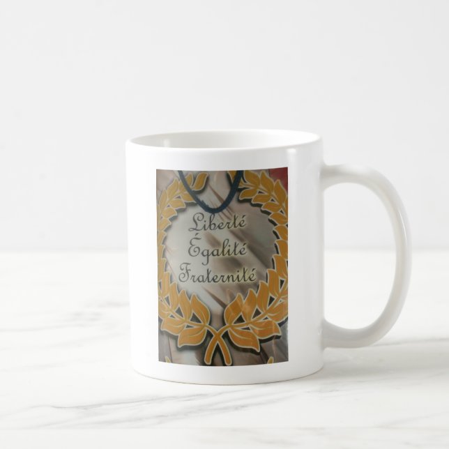 "Liberté, Égalité, Fraternité" French Republic  Coffee Mug (Right)