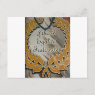 "Liberté, Égalité, Fraternité" French Republic Postcard