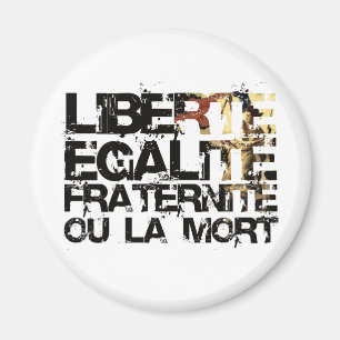LIberte Egalite Fraternite!  French Revolution ! Magnet