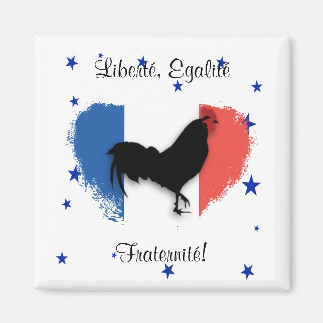 Liberté, Egalité, Fraternité Magnet (Front)