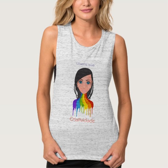 Liberte its creativity tank top