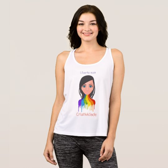Liberte its creativity tank top