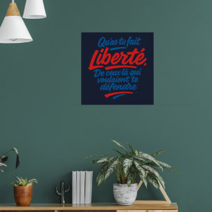 Liberté Poster