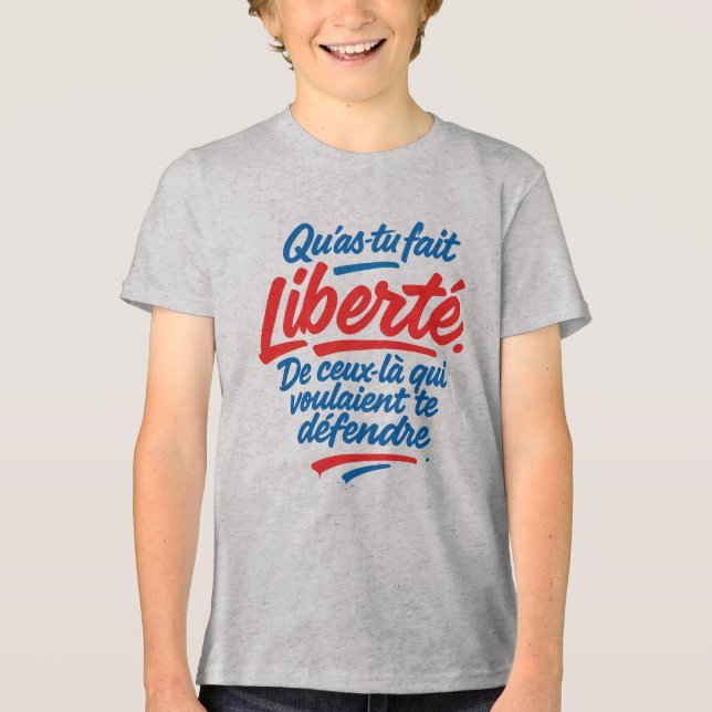 Liberté Tri-Blend Shirt (Front)