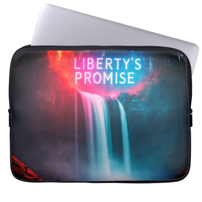 Liberties promise  laptop sleeve (Front)